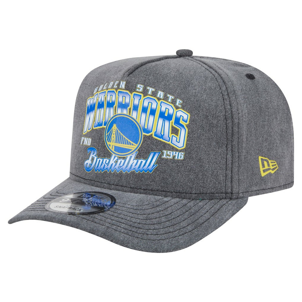 NBA Golden State Warriors Throwback Washed Pre-Curved 9FIFTY Snapback Hat sale
