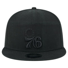 NBA Philadelphia 76ers Adventure Canvas Split Panel 9FIFTY Snapback Hat