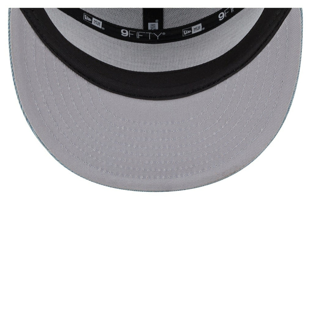 NBA Boston Celtics Adventure Denim Split Panel 9FIFTY Snapback Trucker Hat