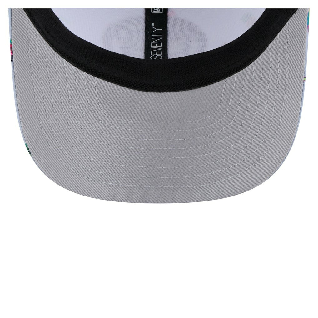 NBA Brooklyn Nets Adventure Aloha Pattern 9SEVENTY Stretch-Snap Hat