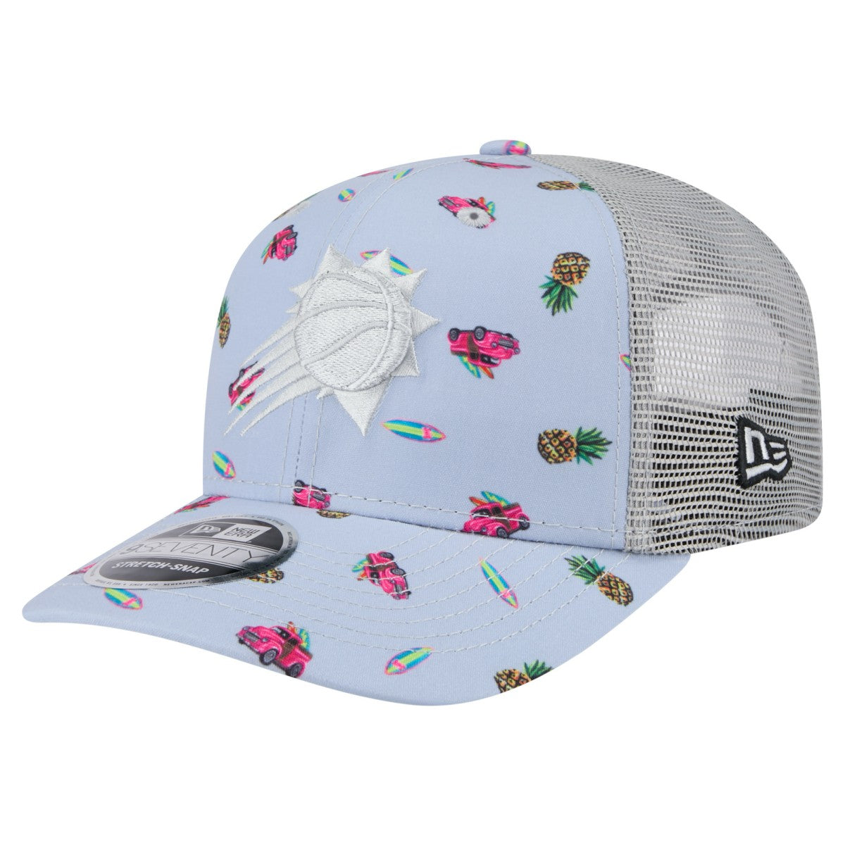 NBA Phoenix Suns Adventure Aloha Pattern 9SEVENTY Stretch-Snap Hat