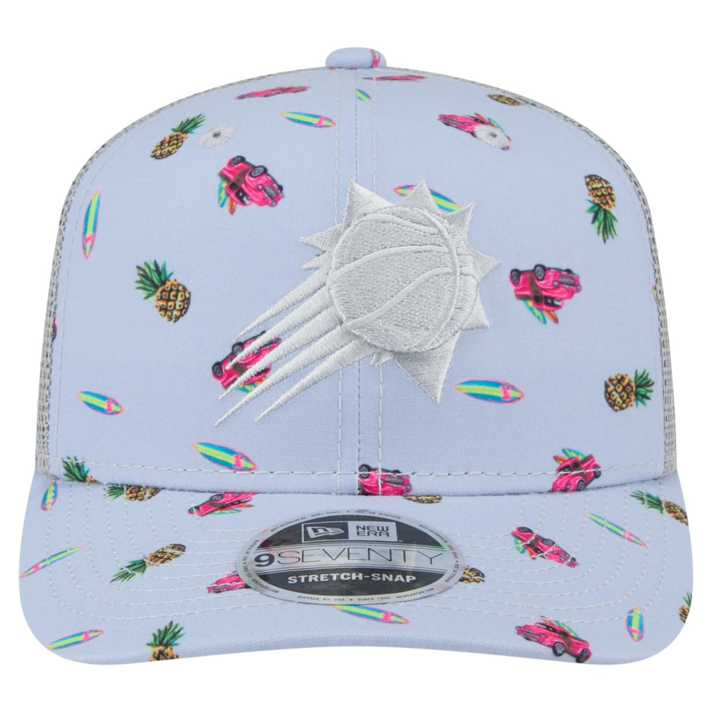 NBA Phoenix Suns Adventure Aloha Pattern 9SEVENTY Stretch-Snap Hat