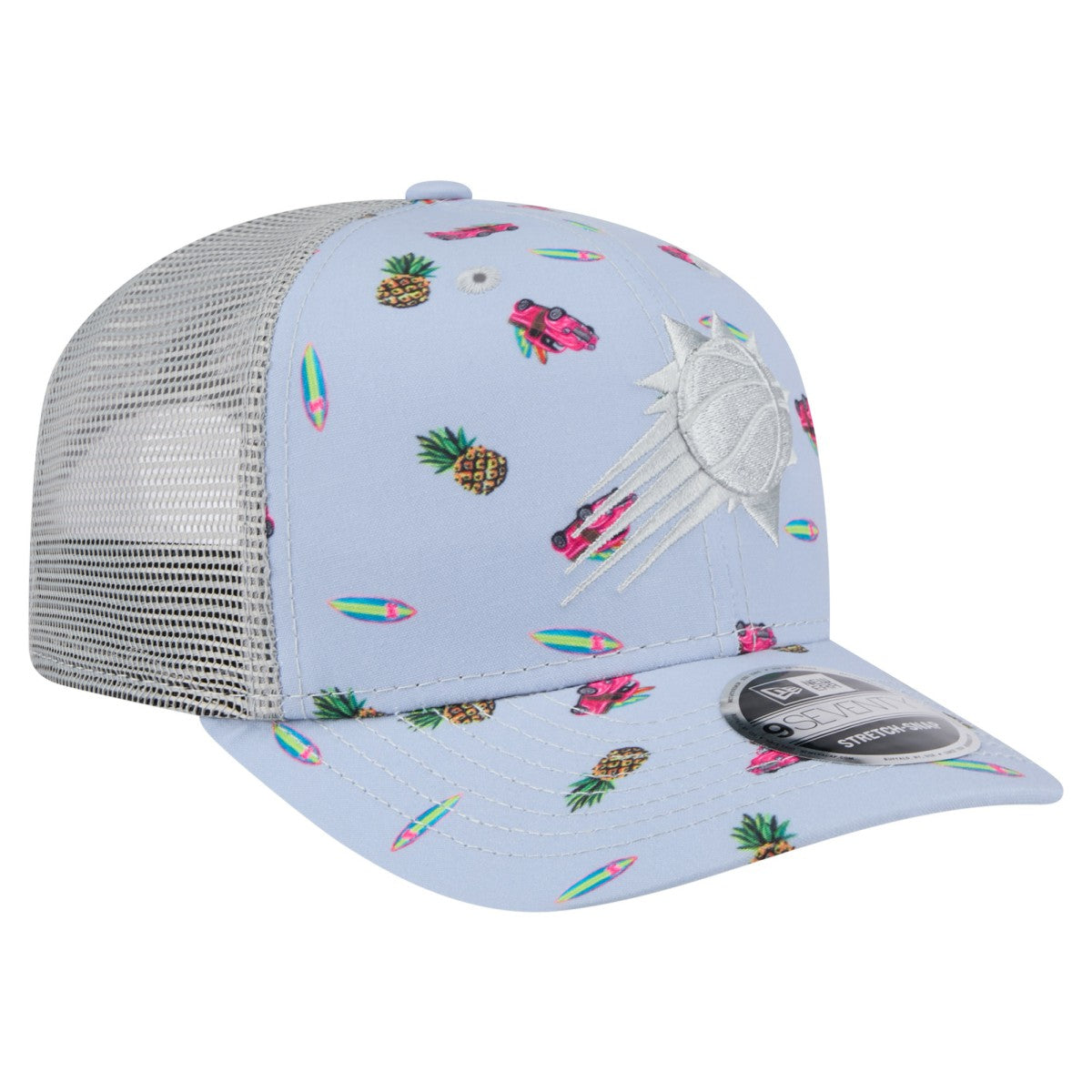 NBA Phoenix Suns Adventure Aloha Pattern 9SEVENTY Stretch-Snap Hat