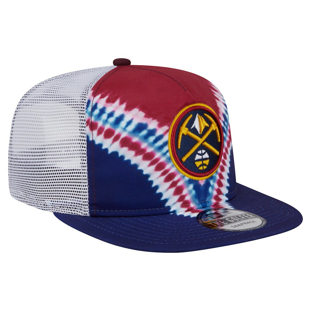 NBA Denver Nuggets Throwback Dye Golfer Snapback Hat sale
