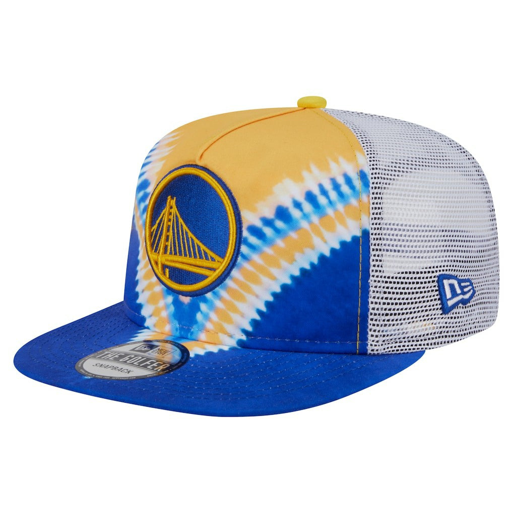 NBA Golden State Warriors Throwback Dye Golfer Snapback Hat sale