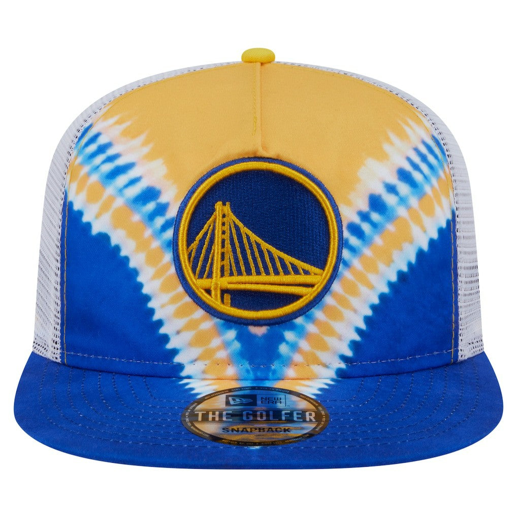 NBA Golden State Warriors Throwback Dye Golfer Snapback Hat sale