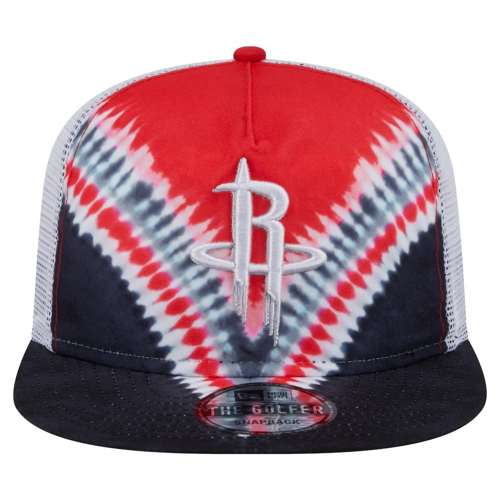 NBA Houston Rockets Throwback Dye Golfer Snapback Hat sale