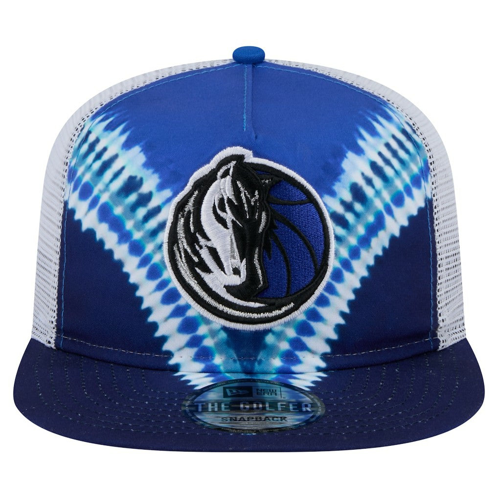 NBA Dallas Mavericks Throwback Dye Golfer Snapback Hat sale