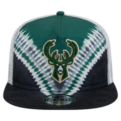 NBA Milwaukee Bucks Throwback Dye Golfer Snapback Hat