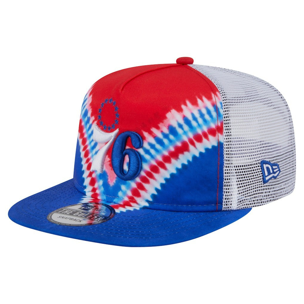 NBA Philadelphia 76ers Throwback Dye Golfer Snapback Hat