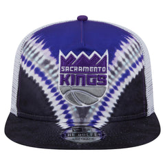 NBA Sacramento Kings Throwback Dye Golfer Snapback Hat