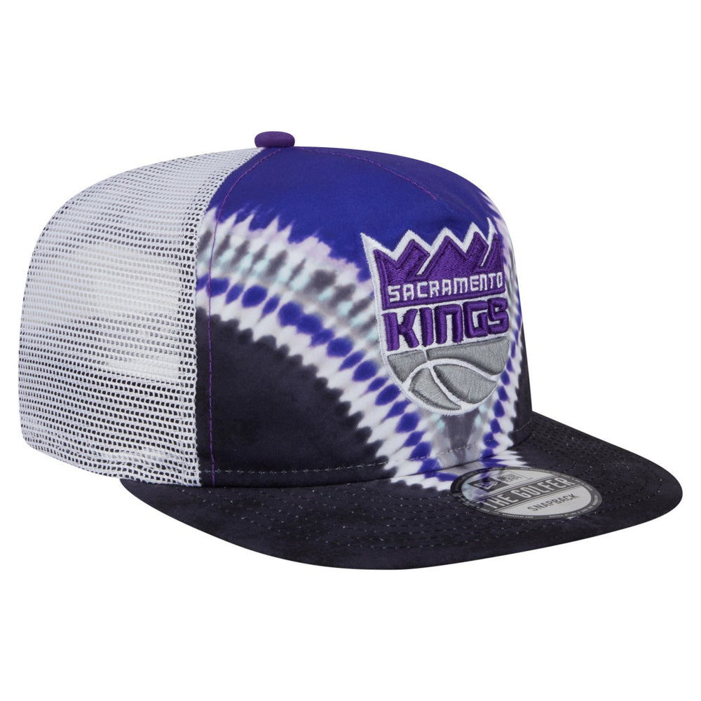 NBA Sacramento Kings Throwback Dye Golfer Snapback Hat