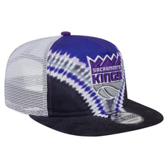 NBA Sacramento Kings Throwback Dye Golfer Snapback Hat