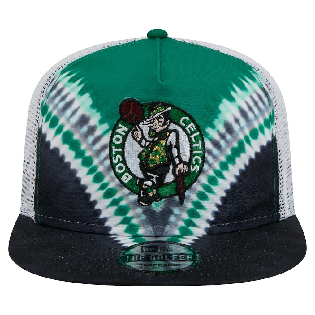 NBA Boston Celtics Throwback Dye Golfer Snapback Hat