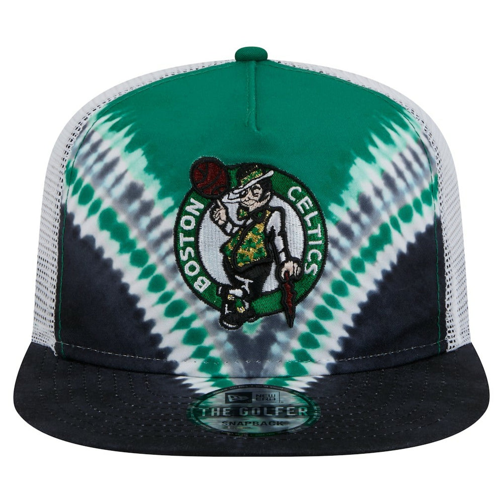 NBA Boston Celtics Throwback Dye Golfer Snapback Hat