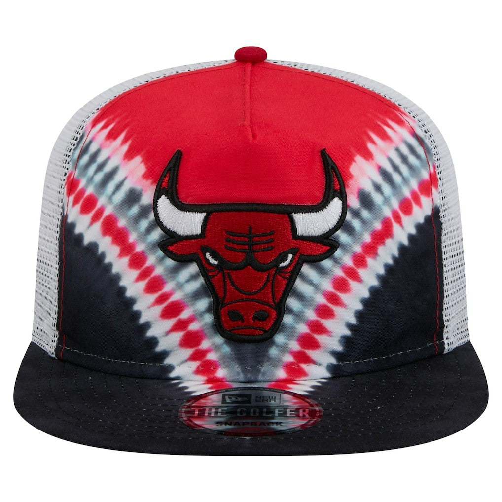 NBA Chicago Bulls Throwback Dye Golfer Snapback Hat