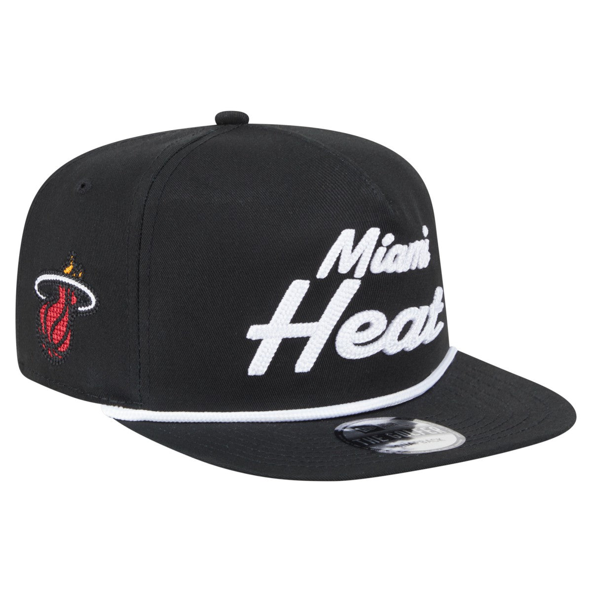 NBA Miami Heat Team Text Golfer Snapback Hat