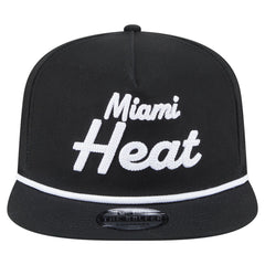 NBA Miami Heat Team Text Golfer Snapback Hat