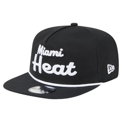 NBA Miami Heat Team Text Golfer Snapback Hat