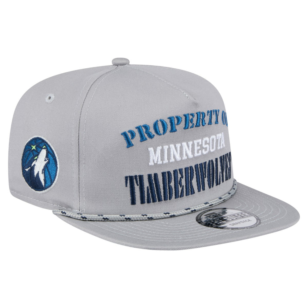 NBA Minnesota Timberwolves Throwback Property Of Golfer Snapback Hat