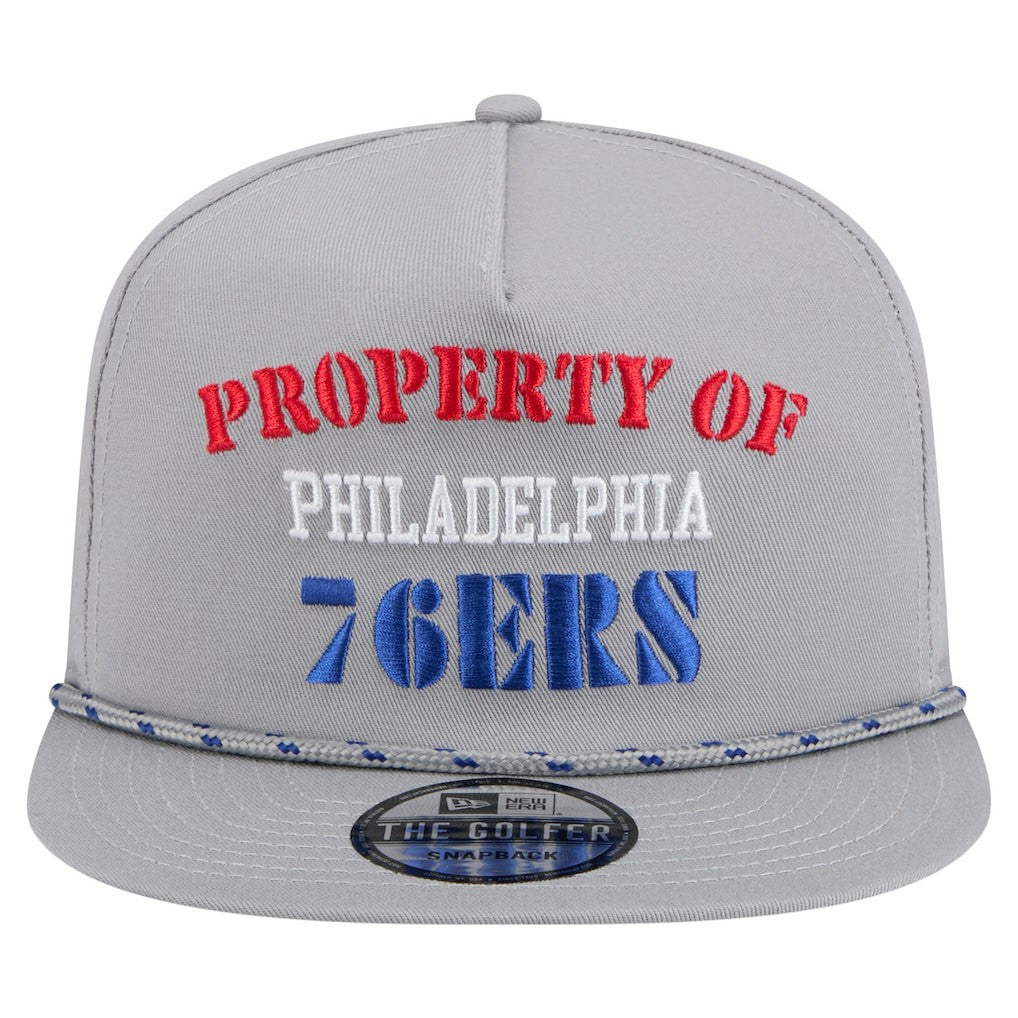 NBA Philadelphia 76ers Throwback Property Of Golfer Snapback Hat