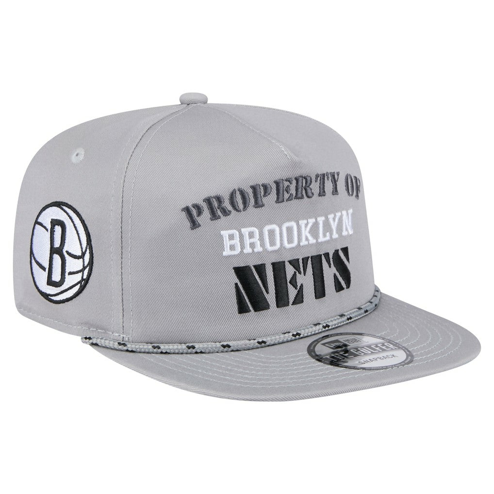 NBA Brooklyn Nets Throwback Property Of Golfer Snapback Hat
