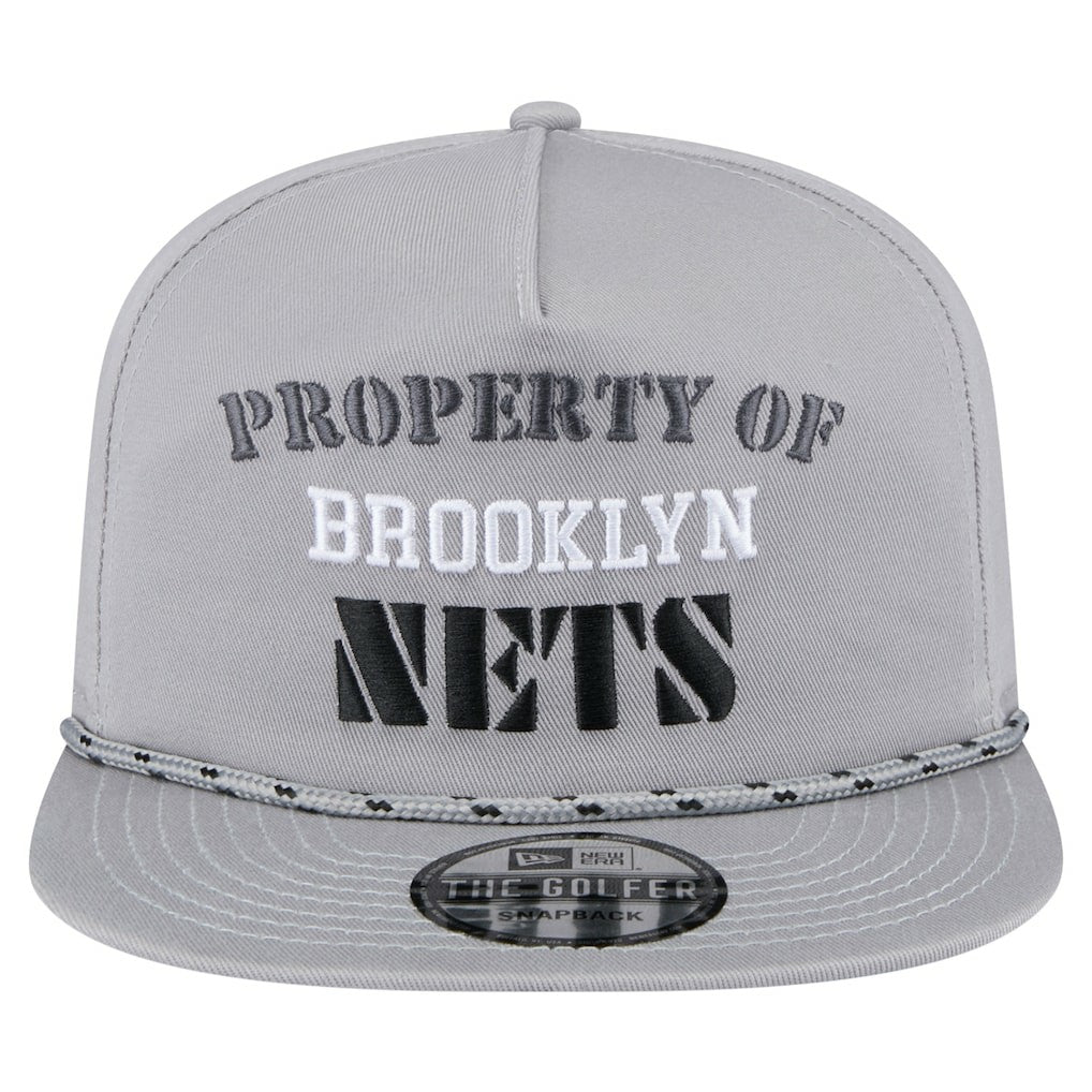 NBA Brooklyn Nets Throwback Property Of Golfer Snapback Hat