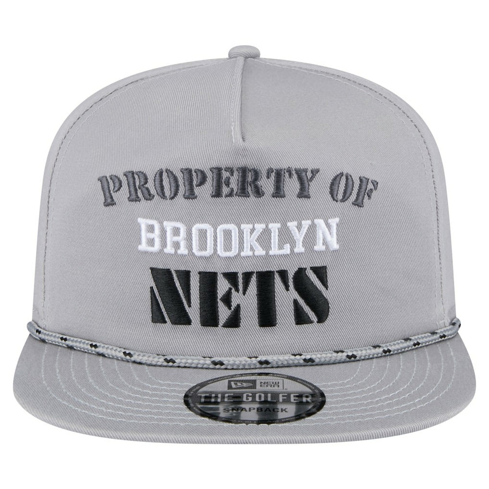 NBA Brooklyn Nets Throwback Property Of Golfer Snapback Hat