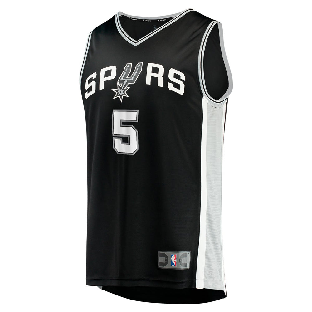 NBA Stephon Castle San Antonio Spurs 2024 NBA Draft Fast Break Player Jersey