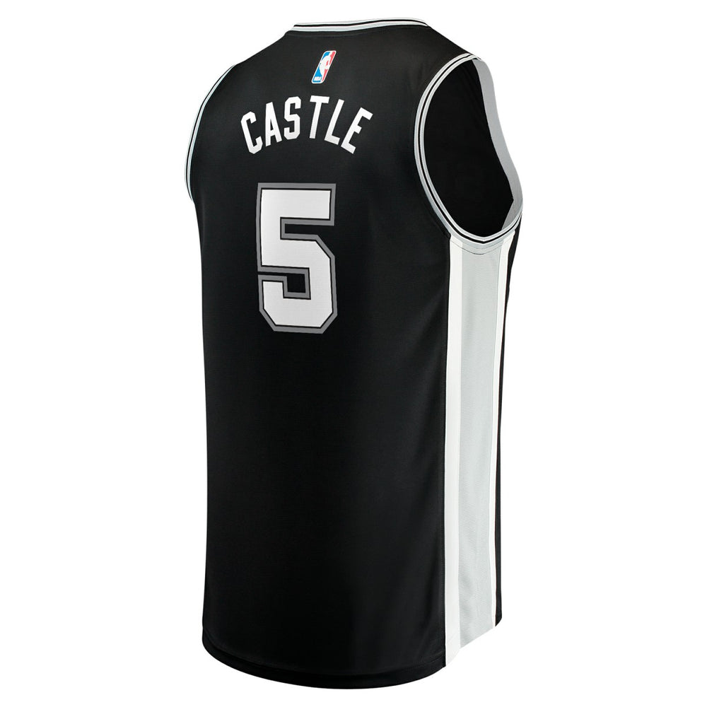 NBA Stephon Castle San Antonio Spurs 2024 NBA Draft Fast Break Player Jersey