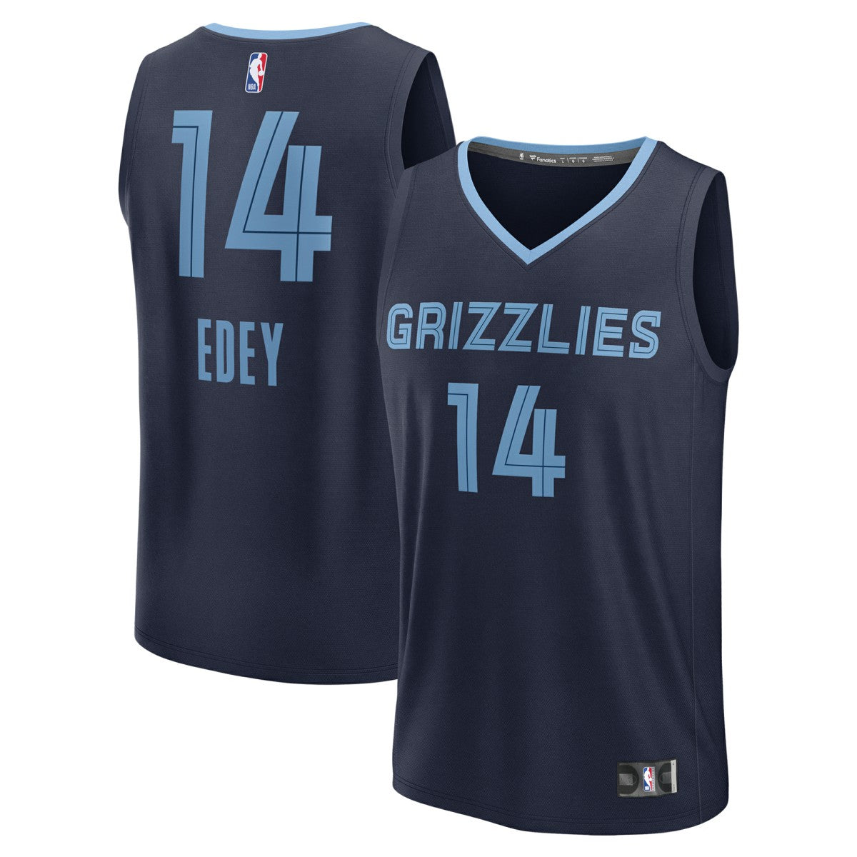 NBA Zach Edey Memphis Grizzlies 2024 NBA Draft Fast Break Player Jersey