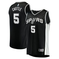 NBA Stephon Castle San Antonio Spurs Youth 2024 NBA Draft Fast Break Player Jersey