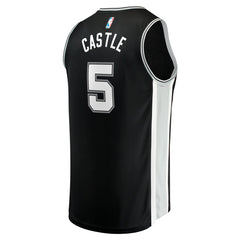 NBA Stephon Castle San Antonio Spurs Youth 2024 NBA Draft Fast Break Player Jersey
