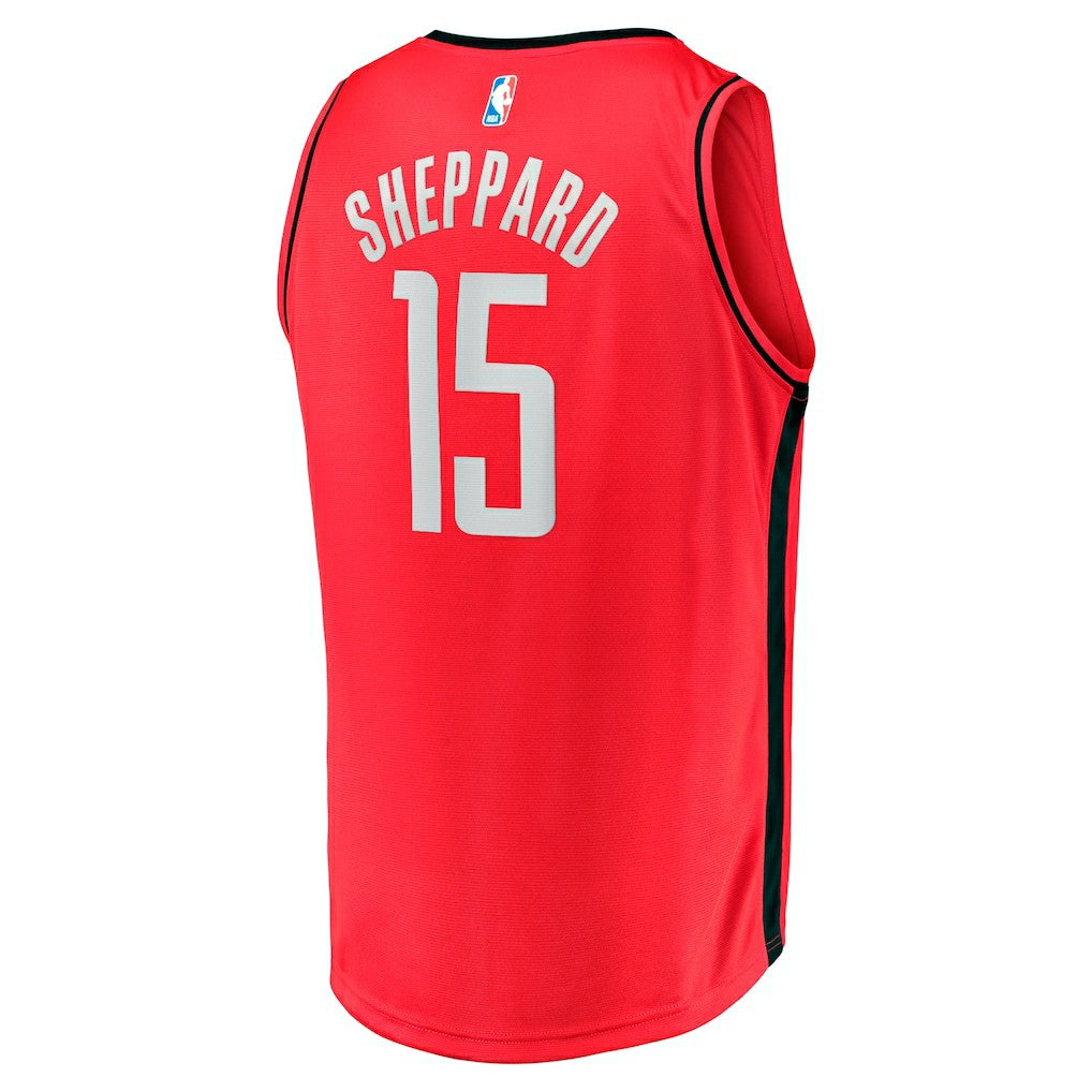 NBA Reed Sheppard Houston Rockets Youth 2024 NBA Draft Fast Break Player Jersey