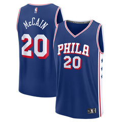 NBA Jared McCain Philadelphia 76ers 2024 NBA Draft Fast Break Player Jersey