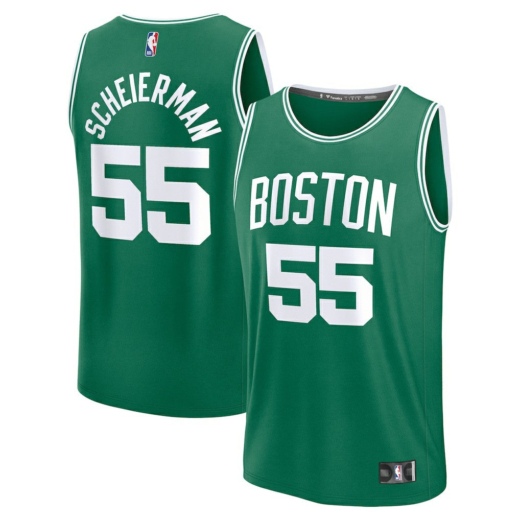 NBA Baylor Scheierman Boston Celtics Youth 2024 NBA Draft Fast Break Player Jersey