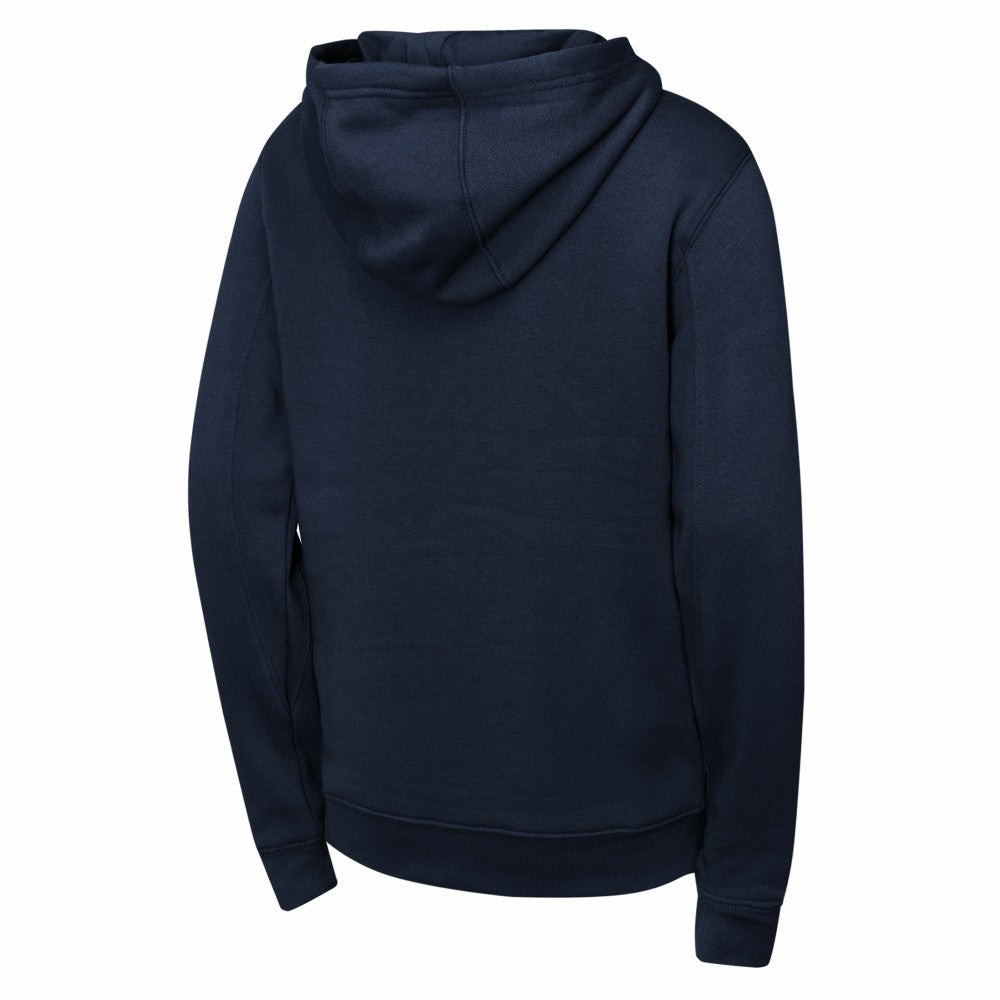 MLB Cleveland Guardians Youth Wordmark Fleece Full-Zip Hoodie