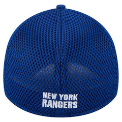 NHL Blue New York Rangers New Era Linear Featherweight 39THIRTY Flex Hat