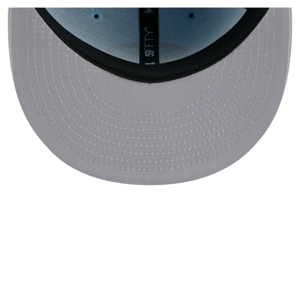 NHL Light Blue/Gray Boston Bruins New Era Color Pack Two-Tone 59FIFTY Fitted Hat