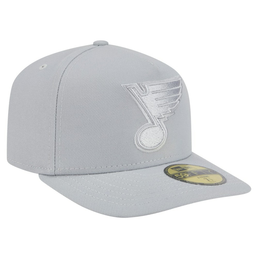 NHL Gray St. Louis Blues New Era Color Pack A-Frame 59FIFTY Fitted Hat