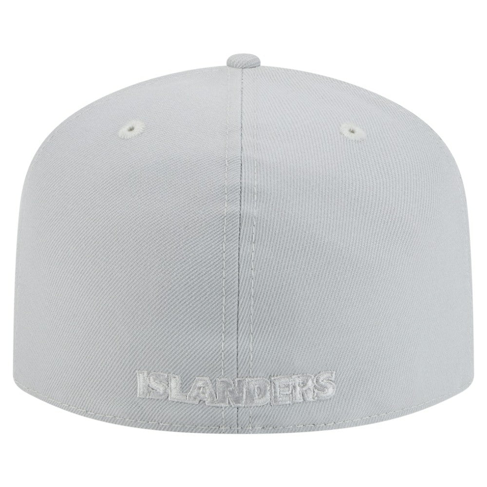NHL Gray New York Islanders New Era Color Pack A-Frame 59FIFTY Fitted Hat