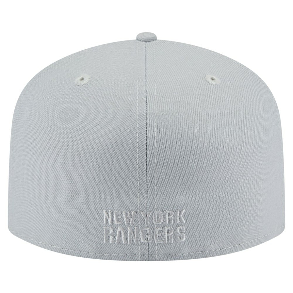 NHL Gray New York Rangers New Era Color Pack A-Frame 59FIFTY Fitted Hat