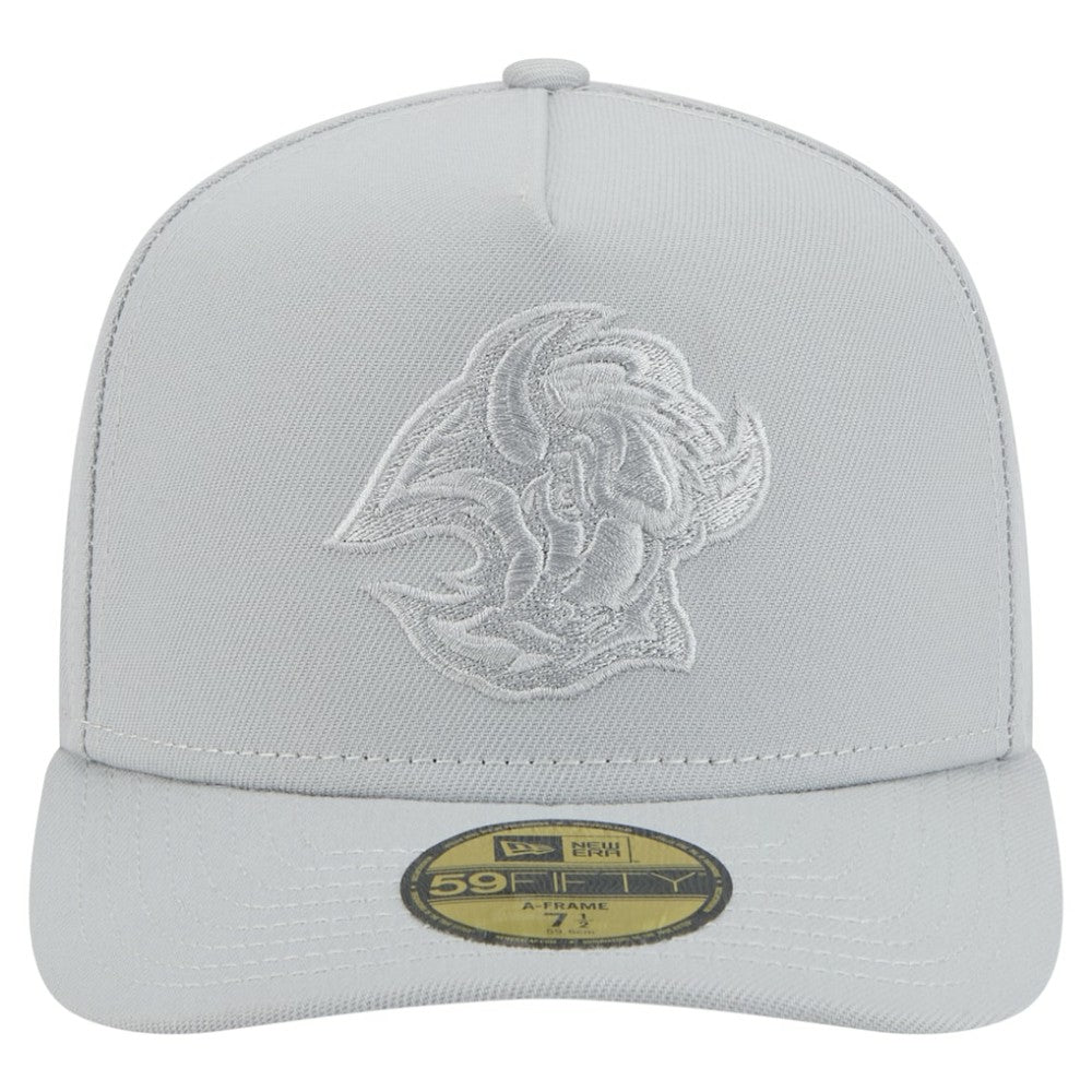 NHL Gray Buffalo Sabres New Era Color Pack A-Frame 59FIFTY Fitted Hat