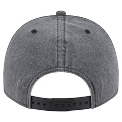 NHL Charcoal Boston Bruins New Era Throwback Washed A-Frame Pre-Curved 9FIFTY Snapback Hat