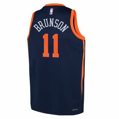 NBA Jalen Brunson New York Knicks Jordan Brand Youth Swingman Jersey