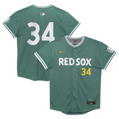 MLB David Ortiz Boston Red Sox Nike Preschool 2025 City Connect Limited Retired Player Jersey