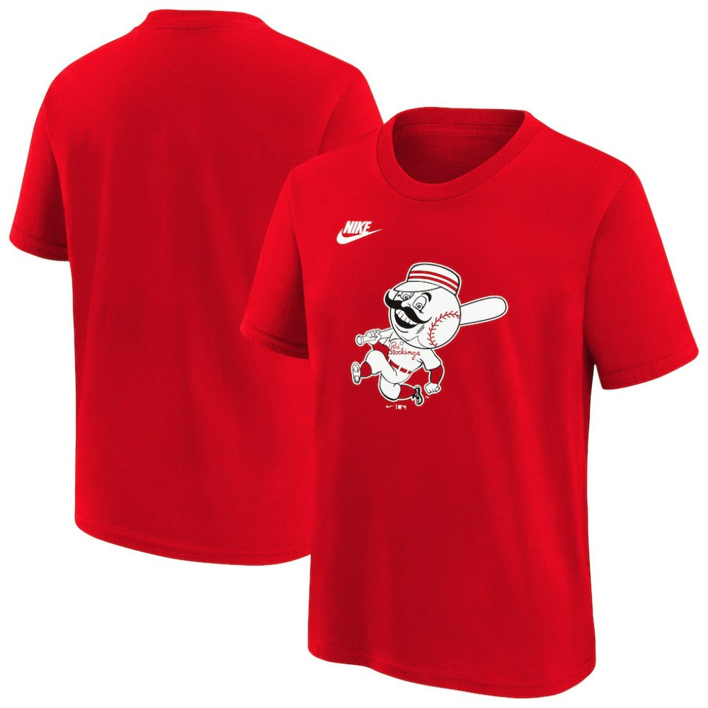 MLB Cincinnati Reds Nike Youth Cooperstown Collection Team Logo T-Shirt