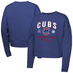 MLB Chicago Cubs Nike Girls Youth Fleece Sweatshirt