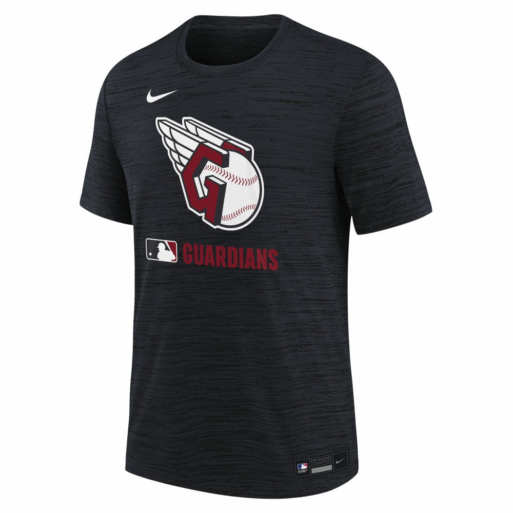MLB Cleveland Guardians Nike Youth Authentic Collection Velocity Performance T-Shirt