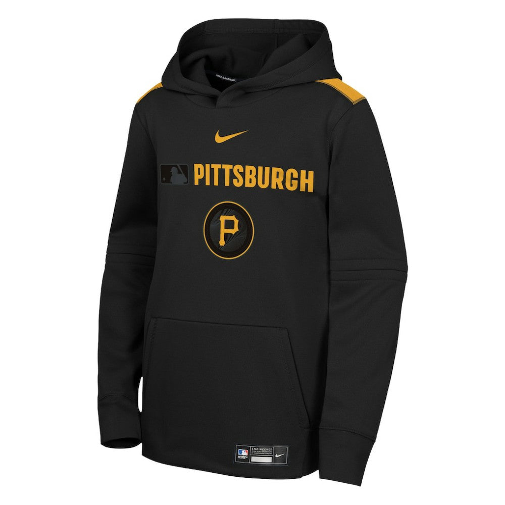 MLB Pittsburgh Pirates Nike Youth City Connect Authentic Collection Performance Pullover Hoodie